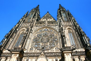 Saint Vitus Cathedral in Prague clipart