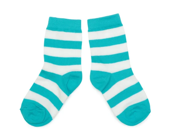 Socke auf weiß — Stockfoto
