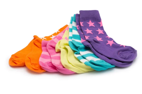 Proužkované ponožky — Stock fotografie
