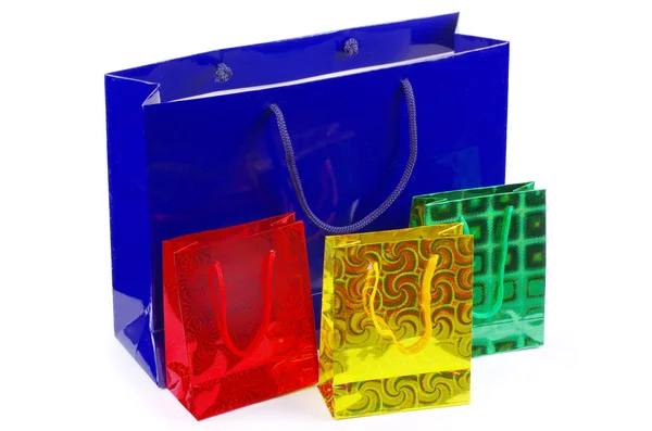Kolor torby na zakupy — Zdjęcie stockowe