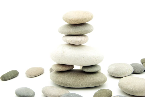 Verem a kövek kiegyensúlyozott — Stock Fotó