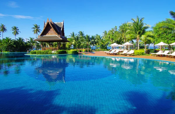 Tropisk pool — Stockfoto