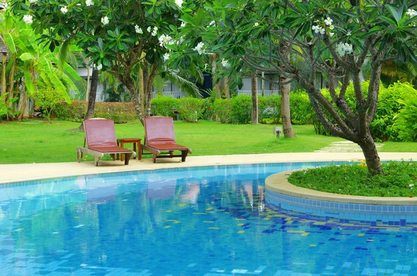 Piscina en Tailandia — Foto de Stock