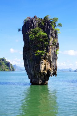 James bond island in thailand clipart