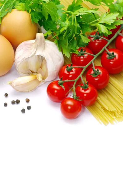 Pasta con tomates —  Fotos de Stock