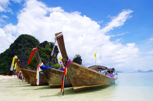 Boats in Andaman Sea — Stock Photo, Image