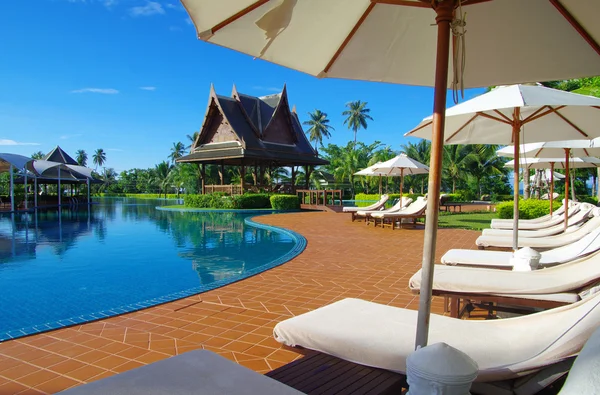 stock image Hotel pool