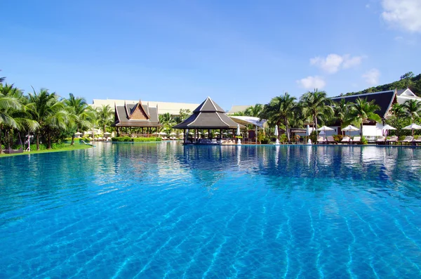Zwembad van het Hotel — Stockfoto