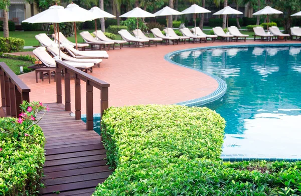 Piscina en Tailandia — Foto de Stock