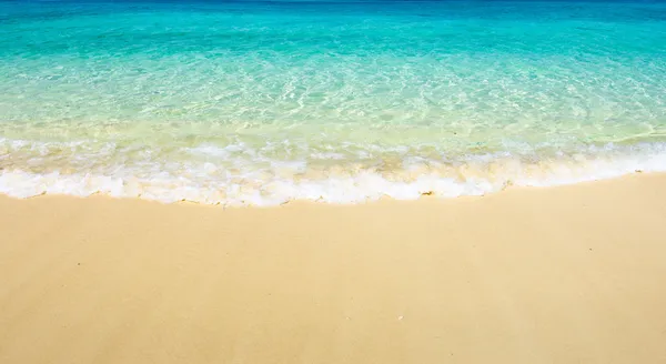 Песок на пляже — стоковое фото