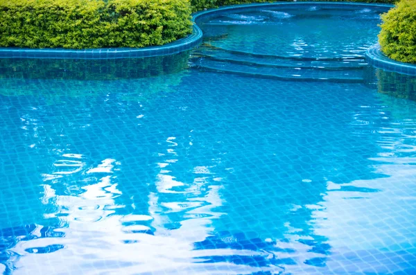 Swimming pool in thailand — Stock Photo, Image