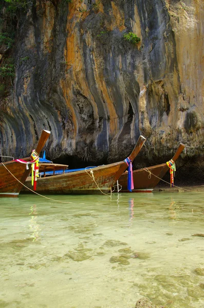 Boote im Meer Thailand — Stockfoto