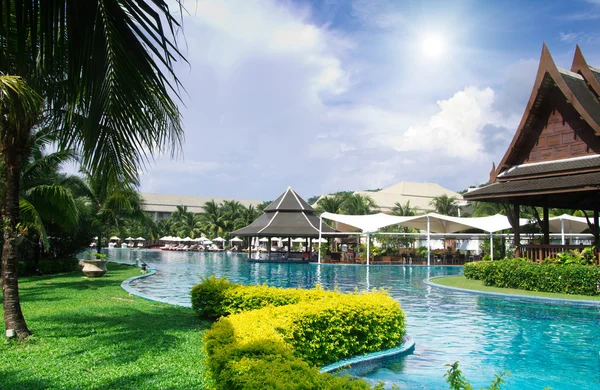 Zwembad in Thailand — Stockfoto