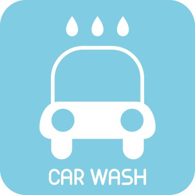 Car Wash - vector icon clipart