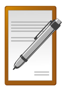 Pen icon clipart