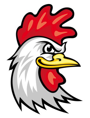 Rooster mascot clipart