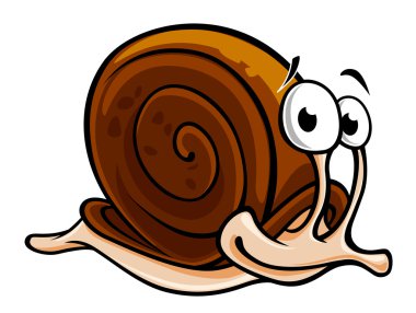 Slow snail clipart