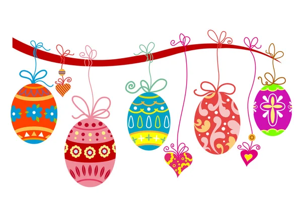 Easter holiday background — Stock Vector