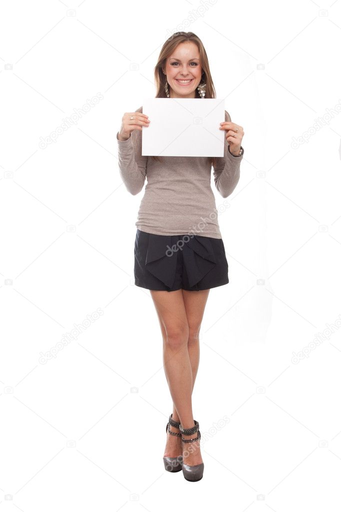Girl with the empty list