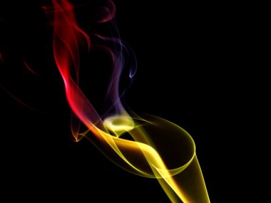 Coloured smoke clipart