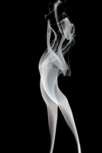 Девушка из дыма — стоковое фото