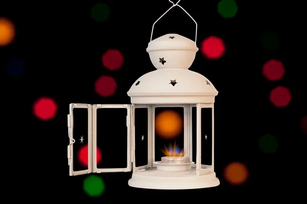 Dekorative Weihnachtslampe — Stockfoto