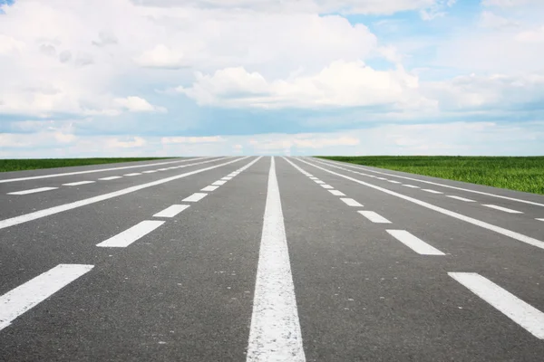 stock image Empty highway