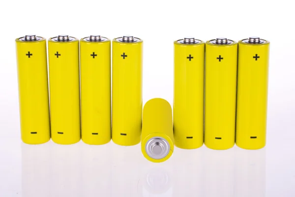 Acumuladores amarillos —  Fotos de Stock