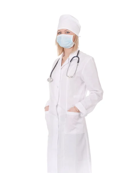Standing woman doctor — Stock Photo, Image