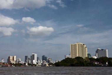 güzel bir şehir manzarası bangkok için tasarım