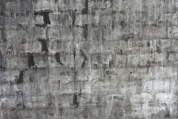 Muro di mattoni bianchi grezzi — Foto Stock