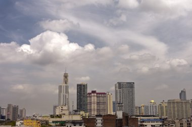 güzel bir şehir manzarası bangkok için tasarım