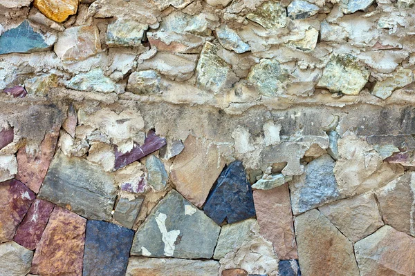 Modello di vecchia parete di pietra — Foto Stock