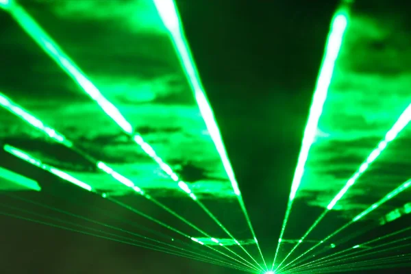 Laser show — Stock Photo, Image