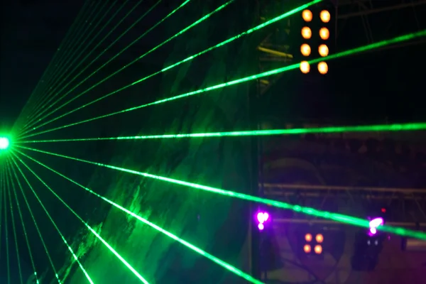 stock image Laser show