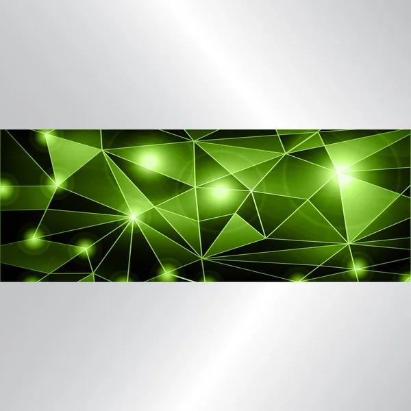 녹색 세련 된 배경 — 스톡 벡터