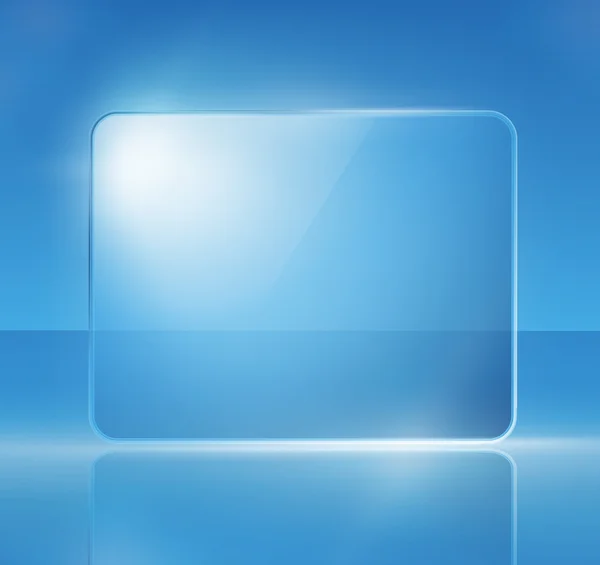 Achtergrond met een blauw bord — Stockvector