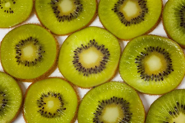 Modello fatto di fette di kiwi — Foto Stock