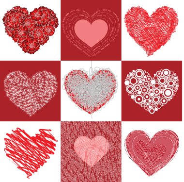 Group heart clipart