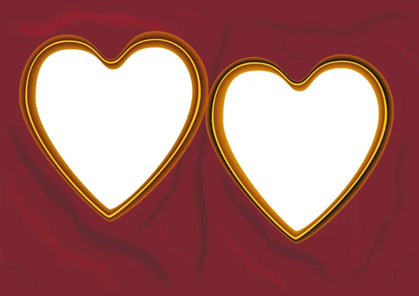 หัวใจโลหะบนพื้นหลังสีม่วง แฟ้ม EPS.8 . — ภาพเวกเตอร์สต็อก