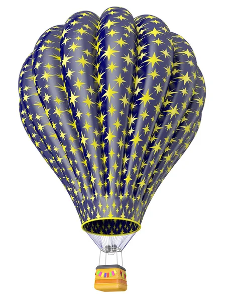 Wielo--kolorowy balon — Zdjęcie stockowe