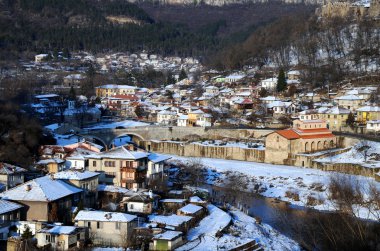 Veliko Turnovo in the Winter clipart