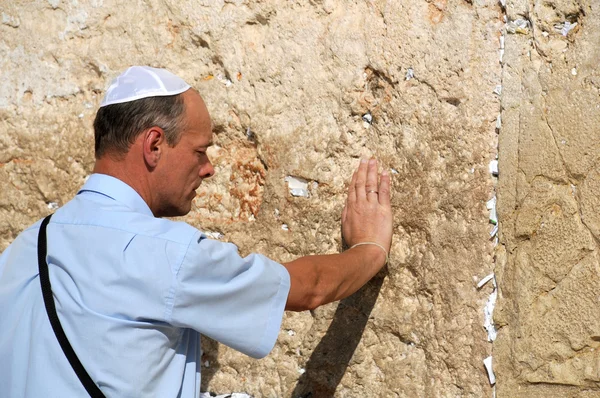 An der Klagemauer — Stockfoto