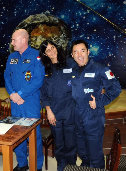 Astronauter i rymden museum — Stockfoto