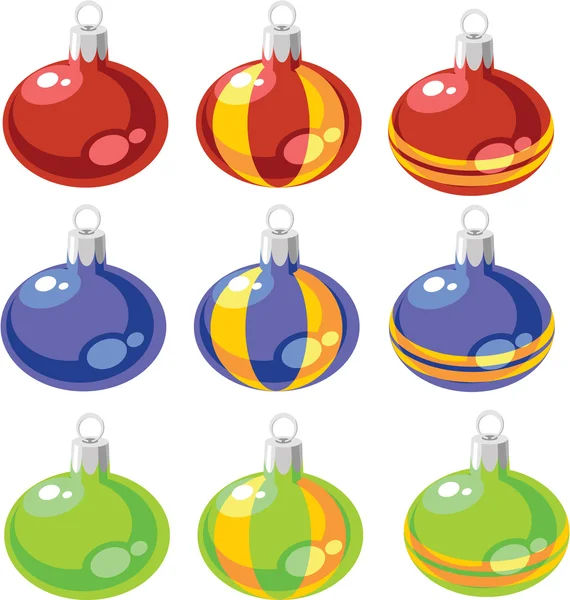 Set de boules couleur 02 — Image vectorielle