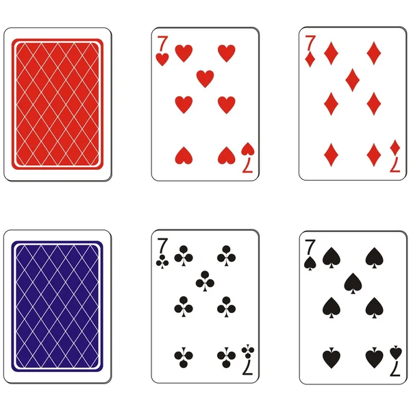 Jeu de cartes 09 — Image vectorielle