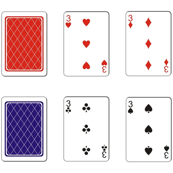 Jeu de cartes 10 — Image vectorielle