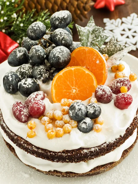 Kış pastası — Stok fotoğraf