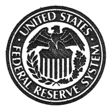 United States Federal Reserve System symbol. Macro. clipart