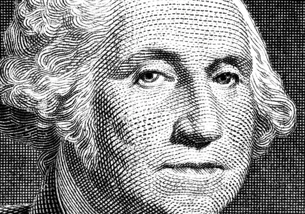 Retrato do presidente George Washington . — Fotografia de Stock